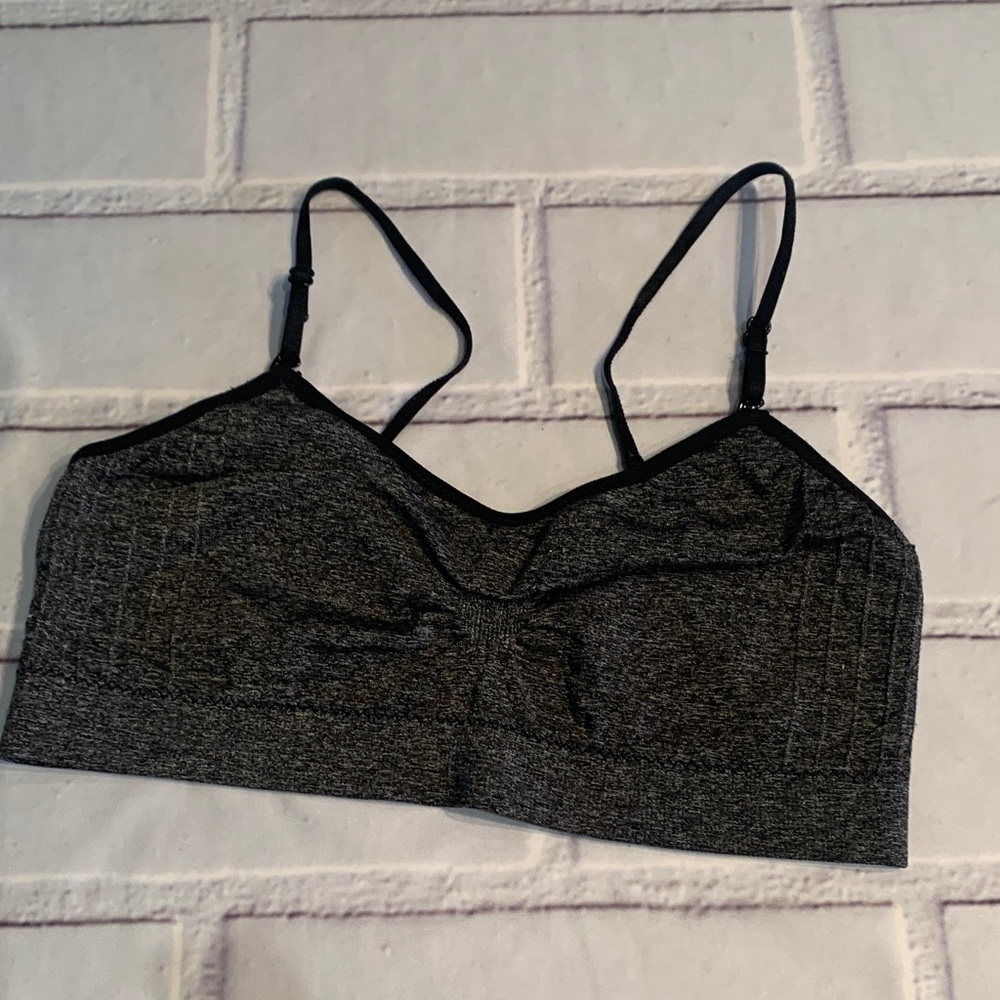 Coobie Seamless Charcoal Heather Bralette